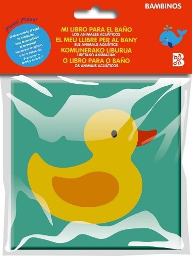 MI LIBRO PARA EL BAÑO.ANIMALES ACUÁTICOS | 9789403227566 | BALLON | Llibreria Geli - Llibreria Online de Girona - Comprar llibres en català i castellà