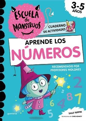 APRENDE LOS NÚMEROS.APRENDER A LEER EN LA ESCUELA DE MONSTRUOS | 9788419085894 | RIPPIN,SALLY | Llibreria Geli - Llibreria Online de Girona - Comprar llibres en català i castellà