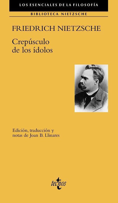 CREPÚSCULO DE LOS ÍDOLOS | 9788430984626 | NIETZSCHE,FRIEDRICH | Llibreria Geli - Llibreria Online de Girona - Comprar llibres en català i castellà