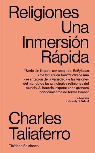 RELIGIONES.UNA INMERSIÓN RÁPIDA | 9788413478371 | TALIAFERRO, CHARLES | Llibreria Geli - Llibreria Online de Girona - Comprar llibres en català i castellà