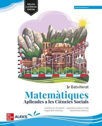 MATEMÀTIQUES APLICADES A LES CIÈNCIES SOCIALS(PRIMER DE BATXILLERAT.EDICIÓ 2022) | 9788448631369 | BESORA,JORDI/GUITERAS,JOSEP MARIA | Llibreria Geli - Llibreria Online de Girona - Comprar llibres en català i castellà