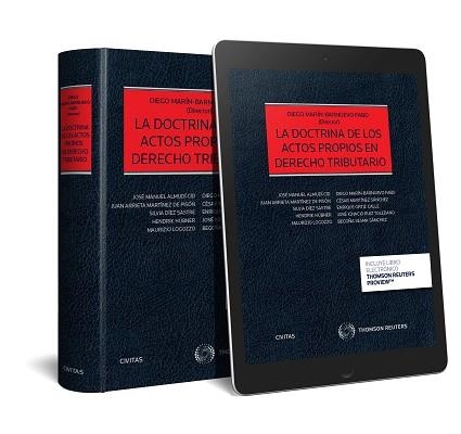 LA DOCTRINA DE LOS ACTOS PROPIOS EN DERECHO TRIBUTARIO (PAPEL + E-BOOK) | 9788491977971 | MARÍN-BARNUEVO FABO,DIEGO | Llibreria Geli - Llibreria Online de Girona - Comprar llibres en català i castellà