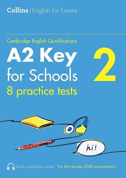 A2 KEY FOR SCHOOLS.8 PRACTICE TESTS | 9780008484163 | Llibreria Geli - Llibreria Online de Girona - Comprar llibres en català i castellà