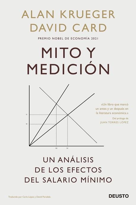 MITO Y MEDICIÓN | 9788423434039 | CARD Y ALAN KRUEGER,DAVID | Llibreria Geli - Llibreria Online de Girona - Comprar llibres en català i castellà