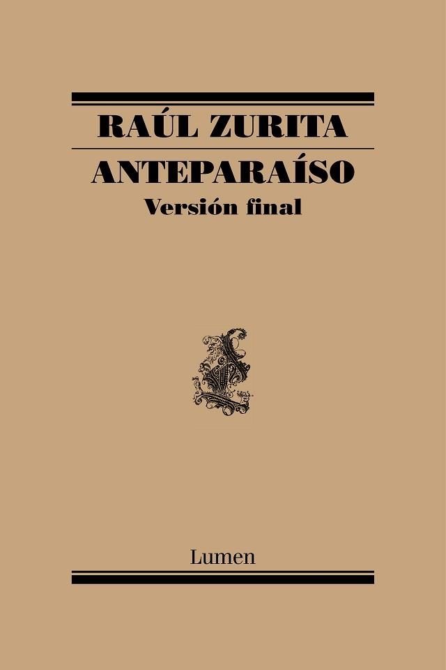 ANTEPARAÍSO(VERSIÓN FINAL) | 9788426424129 | ZURITA,RAÚL | Llibreria Geli - Llibreria Online de Girona - Comprar llibres en català i castellà