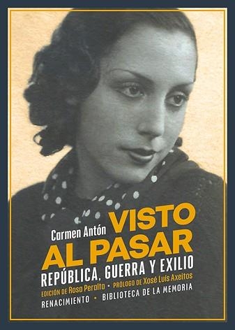 VISTO AL PASAR | 9788419231550 | ANTÓN,CARMEN | Llibreria Geli - Llibreria Online de Girona - Comprar llibres en català i castellà