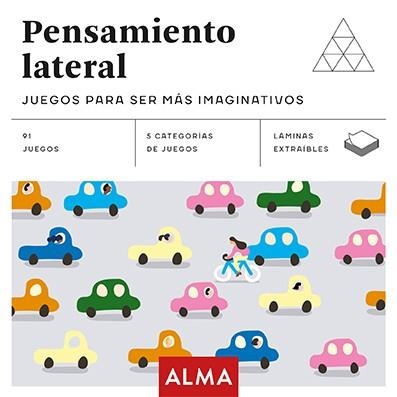 PENSAMIENTO LATERAL.JUEGOS PARA SER MÁS IMAGINATIVOS | 9788418008931 | Llibreria Geli - Llibreria Online de Girona - Comprar llibres en català i castellà