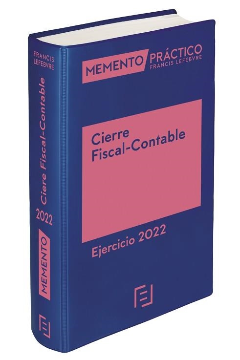 MEMENTO PRÁCTICO CIERRE FISCAL-CONTABLE(EJERCICIO 2022) | 9788419303479 |   | Llibreria Geli - Llibreria Online de Girona - Comprar llibres en català i castellà