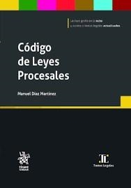 CÓDIGO DE LEYES PROCESALES(EDICIÓN 2022) | 9788411473507 | DIAZ MARTINEZ,MANUEL | Llibreria Geli - Llibreria Online de Girona - Comprar llibres en català i castellà