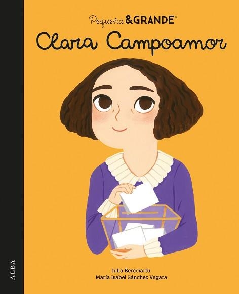 PEQUEÑA&GRANDE CLARA CAMPOAMOR | 9788490659052 | SÁNCHEZ VEGARA,MARÍA ISABEL | Llibreria Geli - Llibreria Online de Girona - Comprar llibres en català i castellà