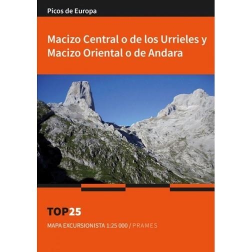 MAPA PICOS DE EUROPA.MACIZO CENTRAL 1:25.000 | 9788483215425 | Libreria Geli - Librería Online de Girona - Comprar libros en catalán y castellano