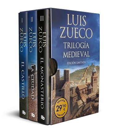 TRILOGÍA MEDIEVAL(ESTUCHE EL CASTILLO /  EL MONASTERIO / LA CIUDAD) | 9788413145747 | ZUECO,LUIS | Llibreria Geli - Llibreria Online de Girona - Comprar llibres en català i castellà