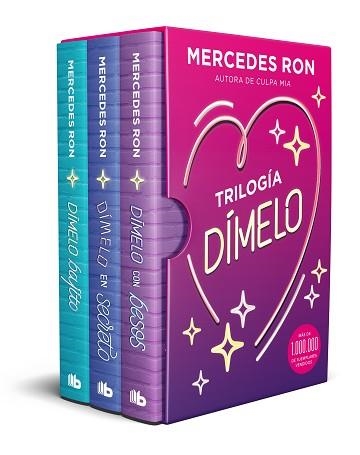 TRILOGÍA DÍMELO(ESTUCHE DÍMELO BAJITO / DÍMELO EN SECRETO / DÍMELO CON BESOS) | 9788413146201 | RON,MERCEDES | Llibreria Geli - Llibreria Online de Girona - Comprar llibres en català i castellà