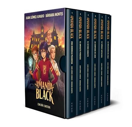 PACK AMANDA BLACK(LIBROS DEL 1 AL 6 (EDICIÓN LIMITADA) | 9788419048967 | GÓMEZ-JURADO,JUAN/MONTES,BÁRBARA | Llibreria Geli - Llibreria Online de Girona - Comprar llibres en català i castellà