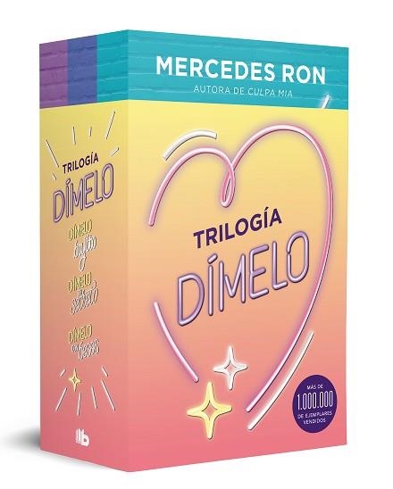 DÍMELO(PACK TRILOGIA.DÍMELO BAJITO/DÍMELO EN SECRETO/DÍMELO CON BESOS) | 9788413146157 | RON,MERCEDES | Llibreria Geli - Llibreria Online de Girona - Comprar llibres en català i castellà