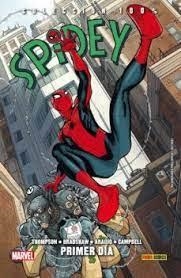 SPIDEY-1. PRIMER DÍA | 9788411016902 | BRADSHAW,NICK/THOMPSON,ROBBIE | Llibreria Geli - Llibreria Online de Girona - Comprar llibres en català i castellà