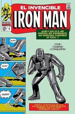 EL INVENCIBLE IRON MAN-1.BIBLIOTECA MARVEL(1963) | 9788411502085 | LEE,STAN | Llibreria Geli - Llibreria Online de Girona - Comprar llibres en català i castellà