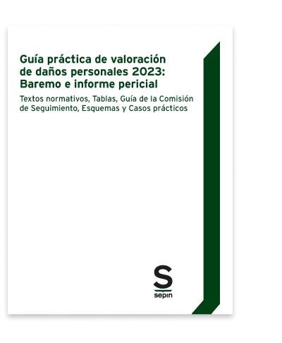 GUÍA PRÁCTICA DE VALORACIÓN DE DAÑOS PERSONALES(EDICIÓN 2023) | 9788413882666 | Llibreria Geli - Llibreria Online de Girona - Comprar llibres en català i castellà