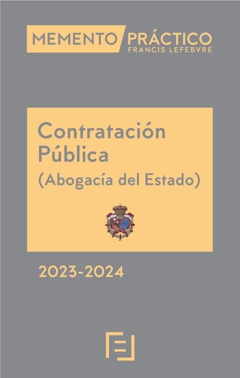 MEMENTO PRÁCTICO CONTRATACIÓN PÚBLICA ABOGACÍA DEL ESTADO (EDICIÓN 2023-2024) | 9788419573223 | Llibreria Geli - Llibreria Online de Girona - Comprar llibres en català i castellà