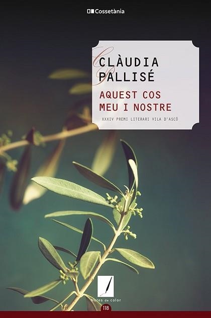 AQUEST COS MEU I NOSTRE | 9788413562469 | PALLISÉ PERELLÓ,CLÀUDIA | Llibreria Geli - Llibreria Online de Girona - Comprar llibres en català i castellà