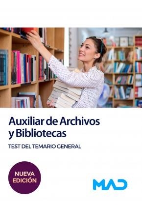 AUXILIAR DE ARCHIVOS Y BIBLIOTECAS(TEST DEL TEMARIO GENERAL. EDICIÓN 2023) | 9788414270196 | Llibreria Geli - Llibreria Online de Girona - Comprar llibres en català i castellà