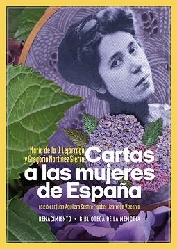 CARTAS A LAS MUJERES DE ESPAÑA | 9788419231918 | LEJÁRRAGA,MARÍA DE LA O/MARTÍNEZ SIERRA, GREGORIO | Llibreria Geli - Llibreria Online de Girona - Comprar llibres en català i castellà