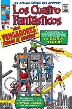 BIBLIOTECA MARVEL LOS 4 FANTASTICOS 5 | 9788411503334 | KIRBY,JACK/LEE,STAN | Llibreria Geli - Llibreria Online de Girona - Comprar llibres en català i castellà