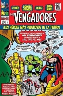 BIBLIOTECA MARVEL 12 LOS VENGADORES 1 | 9788411503310 | KIRBY,JACK/LEE,STAN | Llibreria Geli - Llibreria Online de Girona - Comprar llibres en català i castellà