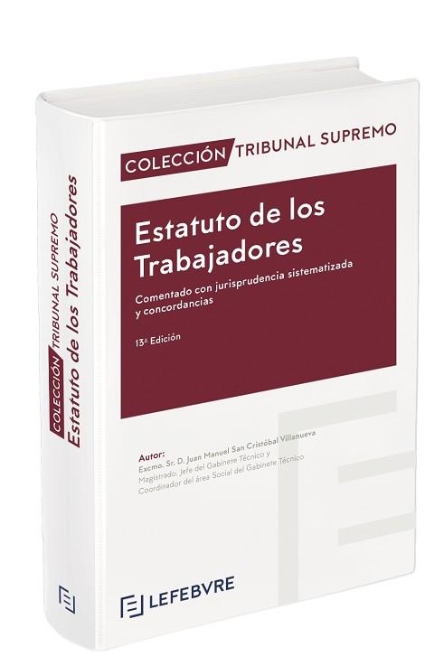 ESTATUTO DE LOS TRABAJADORES COMENTADO(13ª EDICIÓN 2023) | 9788419573155 |   | Llibreria Geli - Llibreria Online de Girona - Comprar llibres en català i castellà