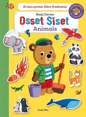 OSSET SISET.EL MEU PRIMER LLIBRE D'ADHESIUS.ANIMALS | 9788413894492 | DAVIES,BENJI | Llibreria Geli - Llibreria Online de Girona - Comprar llibres en català i castellà