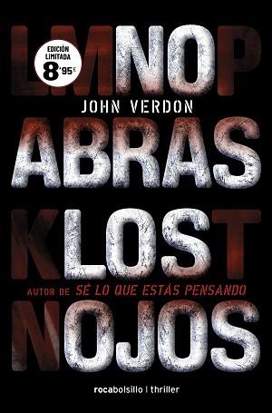 NO ABRAS LOS OJOS (SERIE DAVE GURNEY 2) | 9788418850905 | VERDON,JOHN | Libreria Geli - Librería Online de Girona - Comprar libros en catalán y castellano