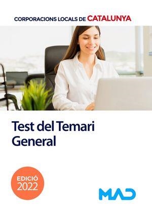 CORPORACIONS LOCALS DE CATALUNYA(TEST DEL TEMARI GENERAL.EDICIÓ 2022) | 9788414261156 | ROJO FRANCO,ENCARNA/RIERA ROCA,MAGALÍ | Llibreria Geli - Llibreria Online de Girona - Comprar llibres en català i castellà