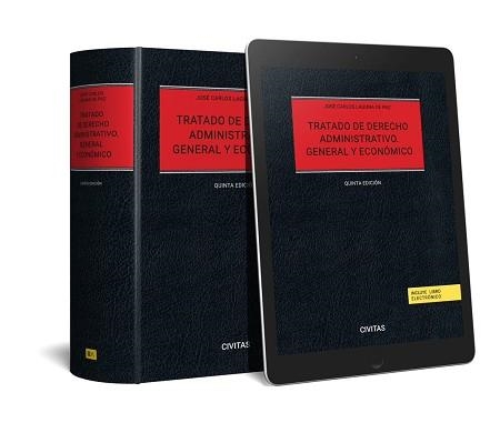 TRATADO DE DERECHO ADMINISTRATIVO.GENERAL Y ECONÓMICO(5ª EDICIÓN 2023.PAPEL + E-BOOK) | 9788411259835 | LAGUNA DE PAZ,JOSÉ CARLOS | Llibreria Geli - Llibreria Online de Girona - Comprar llibres en català i castellà