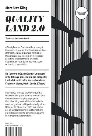 QUALITYLAND 2.0. EL SECRET DE LA KIKI | 9788419332400 | KLING,MARC-UWE | Llibreria Geli - Llibreria Online de Girona - Comprar llibres en català i castellà