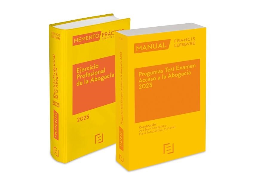 MEMENTO EJERCICIO PROFESIONAL DE LA ABOGACÍA 2023+ MANUAL PREGUNTAS TEST EXAMEN(PACK) | 9788418899881 |   | Llibreria Geli - Llibreria Online de Girona - Comprar llibres en català i castellà