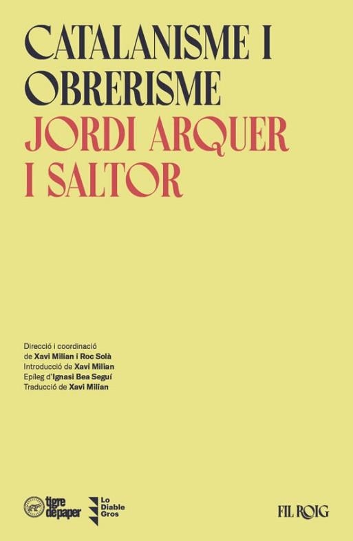 CATALANISME I OBRERISME | 9788418705533 | ARQUER SALTOR,JORDI | Llibreria Geli - Llibreria Online de Girona - Comprar llibres en català i castellà