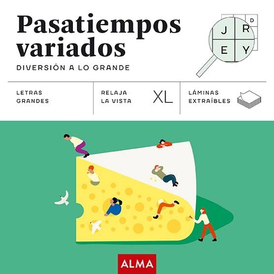 PASATIEMPOS VARIADOS. DIVERSIÓN A LO GRANDE (XL) | 9788418933882 | SESÉ,MIQUEL | Llibreria Geli - Llibreria Online de Girona - Comprar llibres en català i castellà