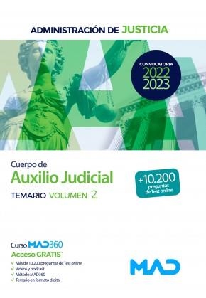 CUERPO DE AUXILIO JUDICIAL DE LA ADMINISTRACIÓN DE JUSTICIA(TEMARIO-2) | 9788414261736 | DORADO PICON,DOMINGO/RODRIGUEZ RIVERA,FRANCISCO ENRIQUE | Llibreria Geli - Llibreria Online de Girona - Comprar llibres en català i castellà