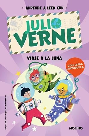 APRENDE A LEER CON VERNE.VIAJE A LA LUNA | 9788427237414 | VERNE,JULIO/GREEN,SHIA | Llibreria Geli - Llibreria Online de Girona - Comprar llibres en català i castellà