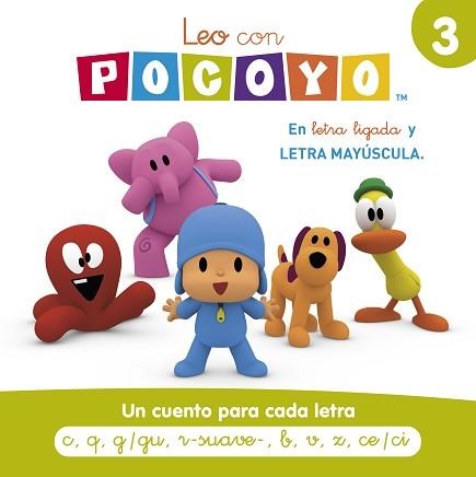 POCOYÓ.LECTOESCRITURA.UN CUENTO PARA CADA LETRA C, Q, G/GU, R | 9788448866310 | ZINKIA | Llibreria Geli - Llibreria Online de Girona - Comprar llibres en català i castellà