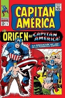 BIBLIOTECA MARVEL CAPITÁN AMÉRICA # 01 (DE 1964 A 1965) | 9788411506106 | STAN LEE/JACK KIRBY | Llibreria Geli - Llibreria Online de Girona - Comprar llibres en català i castellà