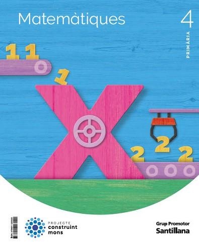 MATEMATIQUES 4º PRIMARIA CONSTRUINT MONS | 9788411293020 |   | Llibreria Geli - Llibreria Online de Girona - Comprar llibres en català i castellà