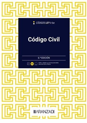 CÓDIGO CIVIL(6ª EDICIÓN 2023.LEYITBE.PAPEL + E-BOOK) | 9788411635325 |   | Llibreria Geli - Llibreria Online de Girona - Comprar llibres en català i castellà