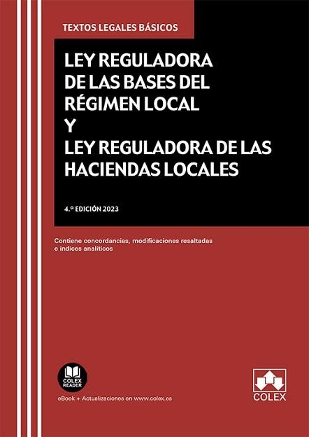 CÓDIGO DE BASES DE RÉGIMEN LOCAL Y DE HACIENDAS LOCALES(4ª EDICIÓN 2023) | 9788411940467 |   | Libreria Geli - Librería Online de Girona - Comprar libros en catalán y castellano