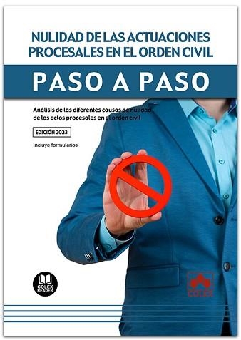 NULIDAD DE LAS ACTUACIONES PROCESALES EN EL ORDEN CIVIL.PASO A PASO | 9788413597898 | DEPARTAMENTO DE DOCUMENTACIÓN DE IBERLEY | Llibreria Geli - Llibreria Online de Girona - Comprar llibres en català i castellà