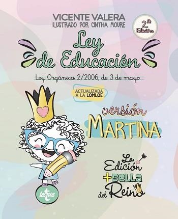 LEY DE EDUCACIÓN(2ª EDICIÓN 2023.VERSIÓN MARTINA) | 9788430989607 | VALERA,VICENTE | Llibreria Geli - Llibreria Online de Girona - Comprar llibres en català i castellà