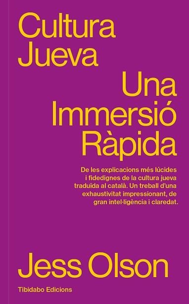 CULTURA JUEVA | 9788410013056 | OLSON,JESS | Llibreria Geli - Llibreria Online de Girona - Comprar llibres en català i castellà