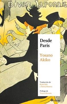 DESDE PARIS | 9788419035608 | YOSANO,AKIKO | Llibreria Geli - Llibreria Online de Girona - Comprar llibres en català i castellà