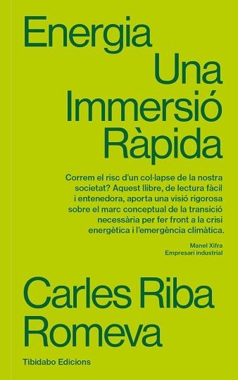 ENERGIA | 9788410013087 | RIBA ROMEVA,CARLES | Libreria Geli - Librería Online de Girona - Comprar libros en catalán y castellano