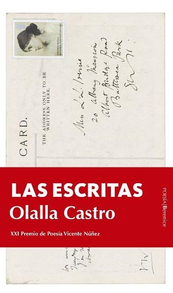 LAS ESCRITAS | 9788411311663 | OLALLA CASTRO | Llibreria Geli - Llibreria Online de Girona - Comprar llibres en català i castellà